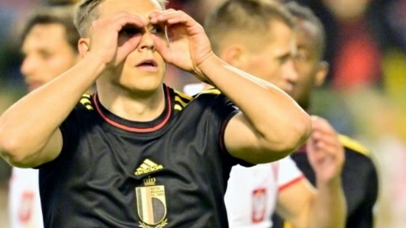 Bélgica arrolló a un rival de la Argentina en la previa de Qatar 2022