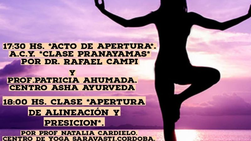 Actividades por el Día Internacional del Yoga
