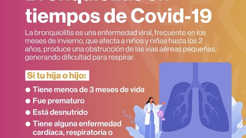Bronquiolitis: recomendaciones útiles