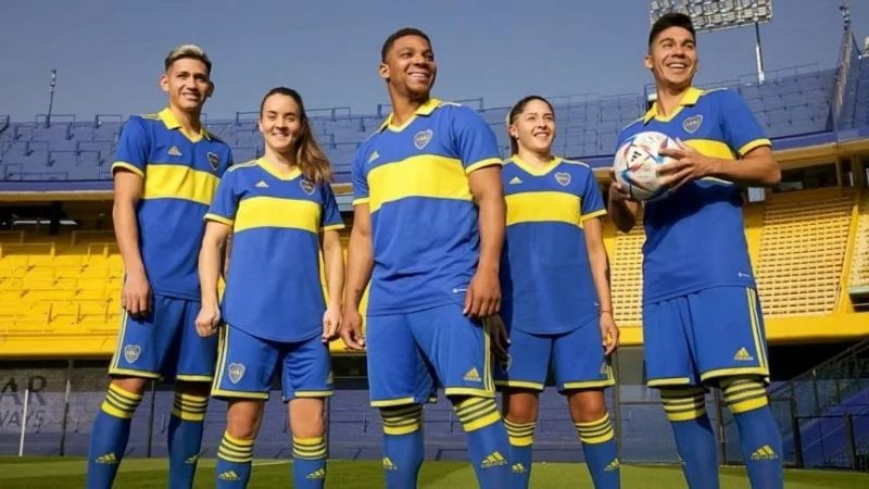 Boca con nueva camiseta, pero sin sponsor