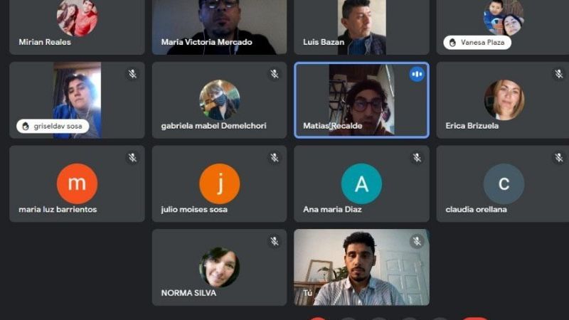 Reunión con docentes orientadores por los centros de estudiantes de Catamarca