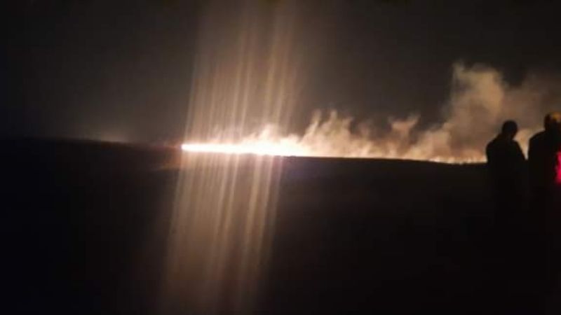 Cierran el tránsito en parte de la Cuesta del Portezuelo