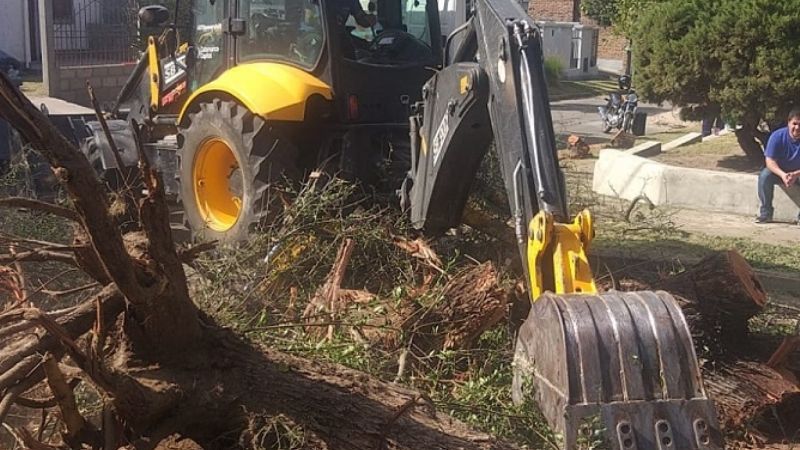 Amplio operativo de limpieza en la ciudad
