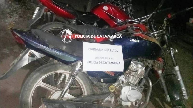 Detuvieron una banda de motoqueros armados