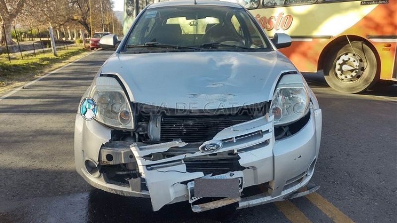 Nene internado tras ser atropellado por un auto