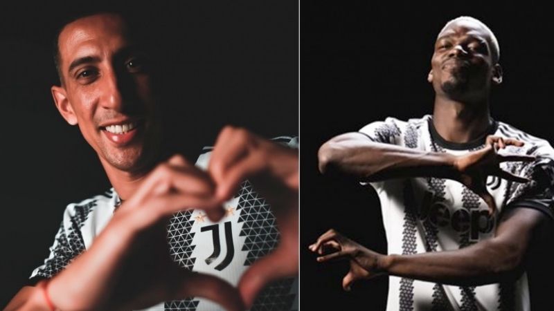 A Di María, Juventus sumó al francés Pogbá