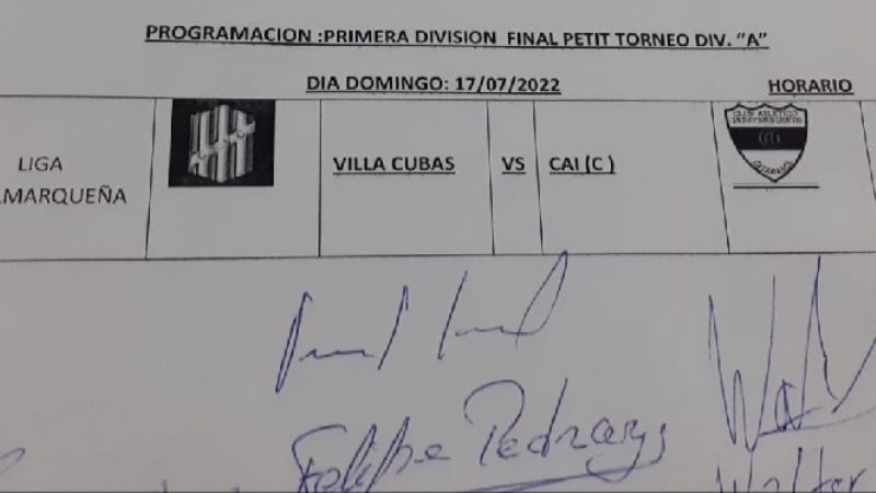 La final del “Petit” para el TRFA se juega el domingo