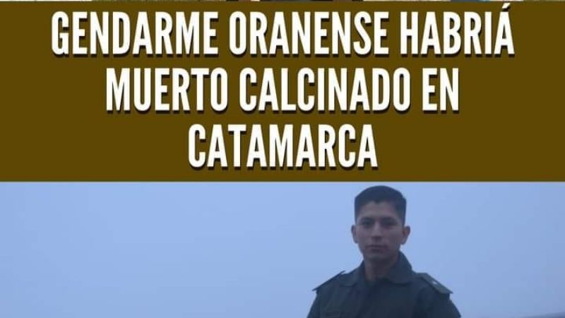 Murió calcinado y todavía no se confirmó si es el gendarme desaparecido