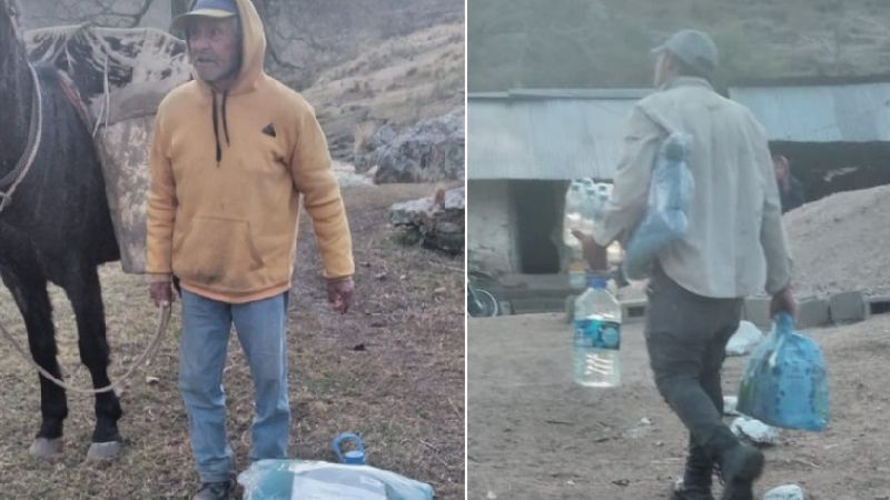 Desarrollo Social asistió con agua y módulos alimentarios en Ancasti