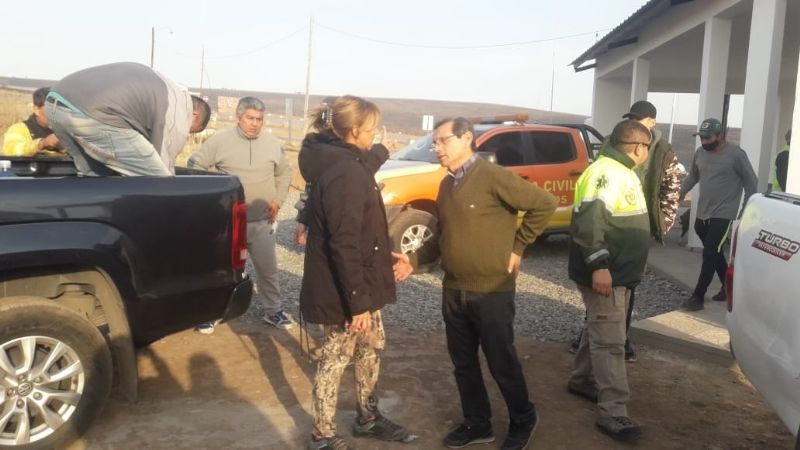 Desarrollo Social asistió con agua y módulos alimentarios en Ancasti