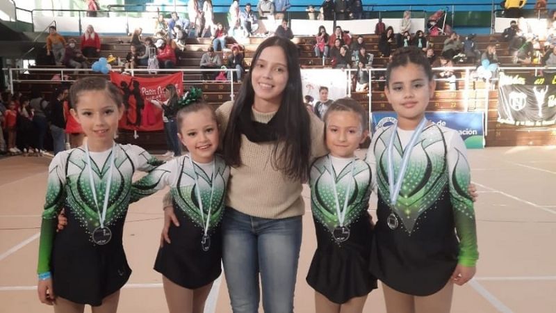 San Martín del Bañado, con 11 patinadoras al Nacional