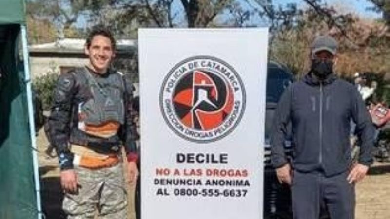 Personal de la Dirección Drogas Peligrosas realizó campaña de prevención