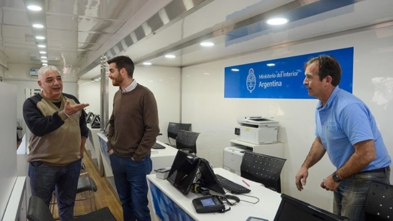 Llegó a Catamarca el camión tomador de trámites de DNI