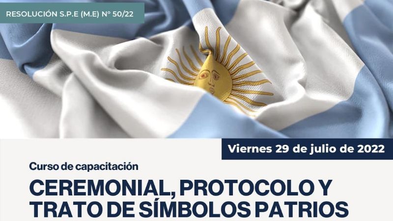 Capacitación sobre Ceremonial, Protocolo y Trato de Símbolos Patrios en Saujil