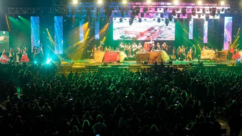 Quedó inaugurada la Fiesta Nacional e Internacional del Poncho 2022