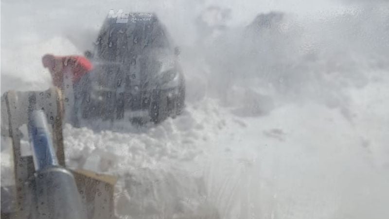 Dramático rescate de una familia cordobesa en la cordillera