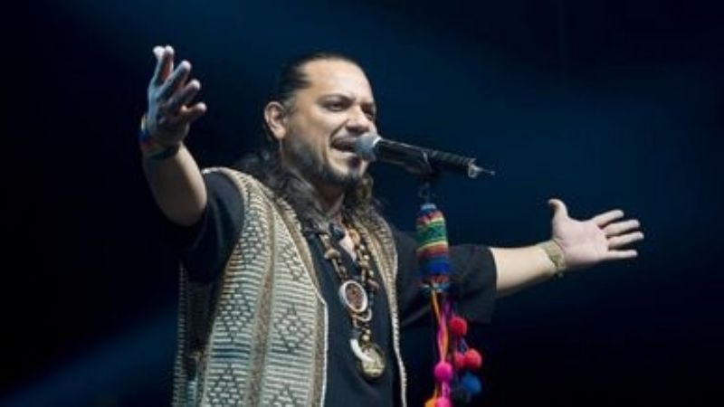 El Indio Lucio Rojas, este martes en el Escenario Mayor del Poncho