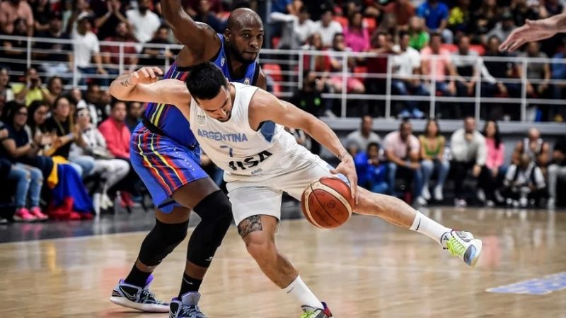 Argentina venció a Venezuela en eliminatoria de básquet