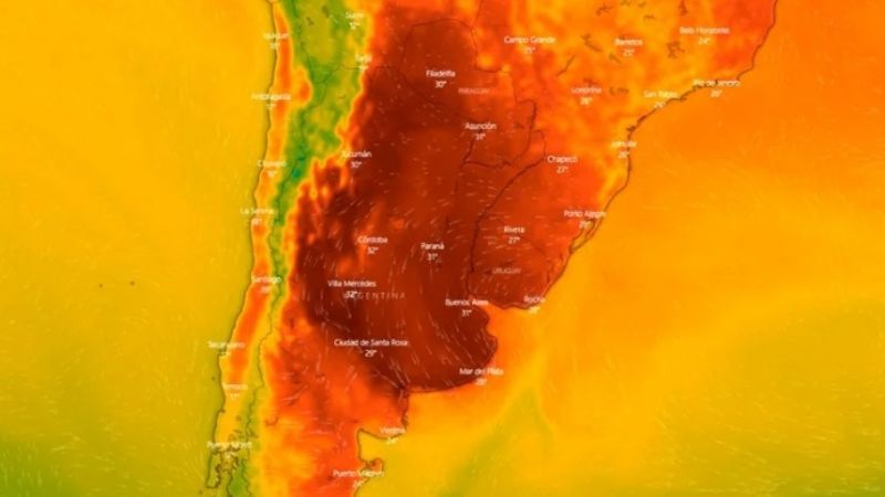 Pronostican una primavera y verano más cálidos de lo normal en Argentina