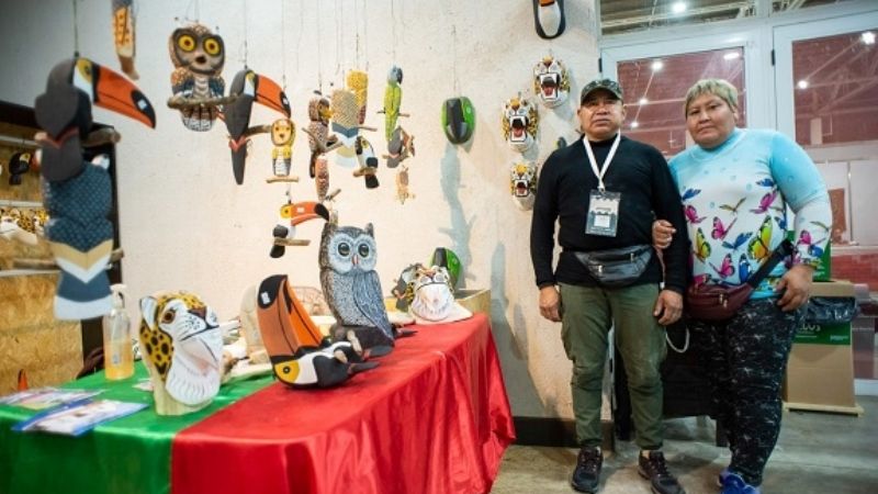 Artesanos de todo el país exponen sus técnicas ancestrales