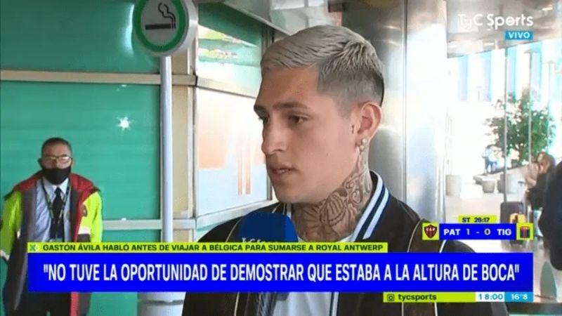 Ávila se fue de Boca, elogiando a Izquierdoz