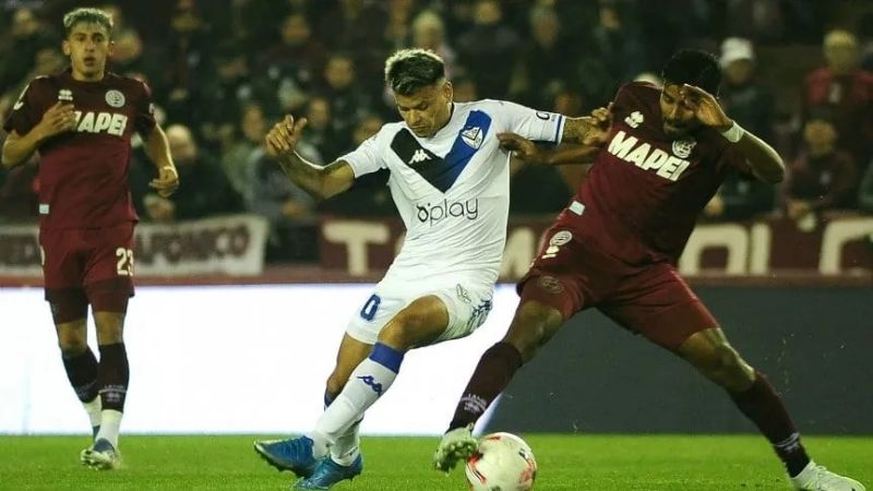 Lanús-Vélez y Huracán-Godoy Cruz, empataron