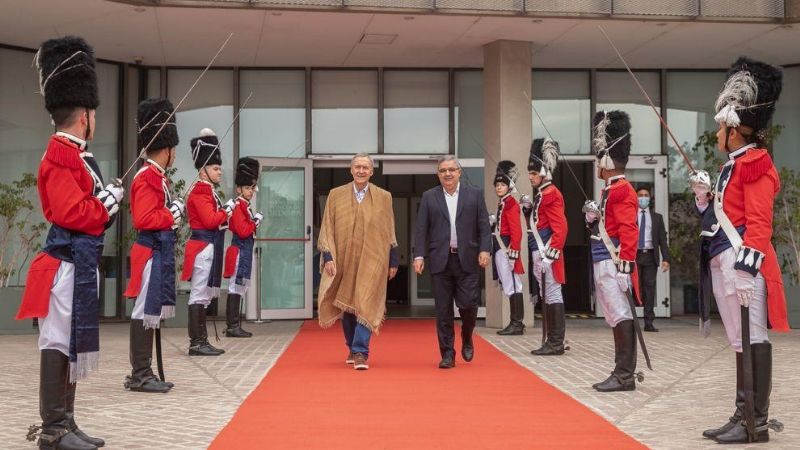 Raúl se reunió con el gobernador Juan Schiaretti