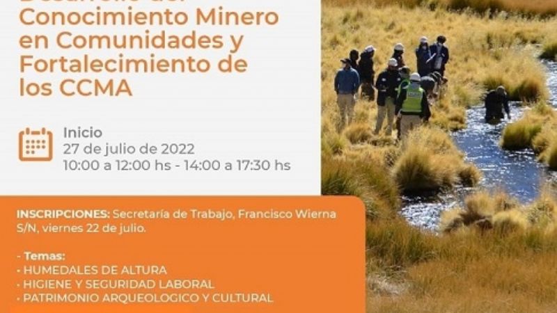 Capacitaciones mineras