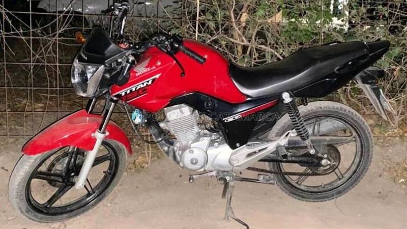 Encontraron la moto de la balacera