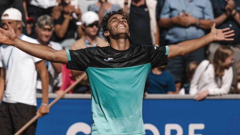 Cerúndolo pasó a semifinales del torneo en Alemania