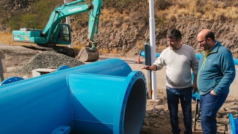 Evaluaron los avances de la obra Acueducto Norte