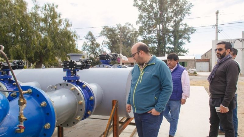 Evaluaron los avances de la obra Acueducto Norte