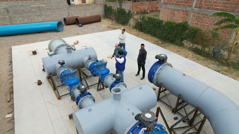 Evaluaron los avances de la obra Acueducto Norte