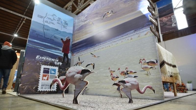 Antofagasta promociona el Volcán Galán y sus lagunas