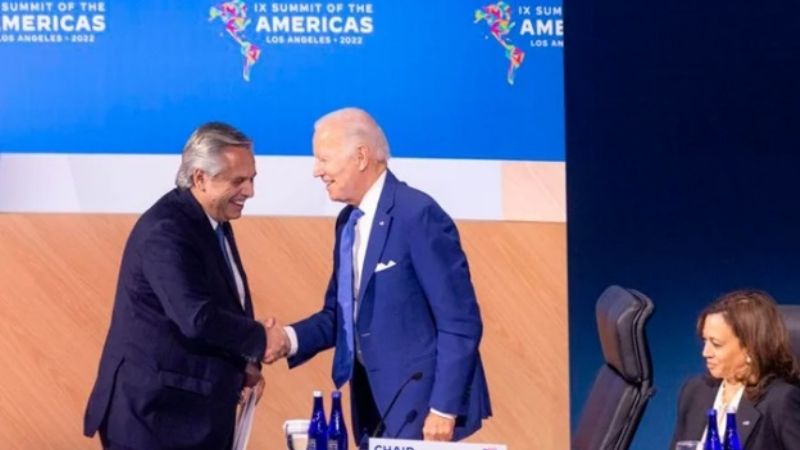 Biden, con Covid, postergó sin fecha su reunión  con Alberto Fernández