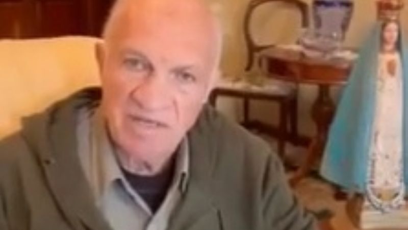 El video de Aldo Rico con la arenga a las fuerzas armadas