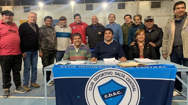 Nicolás Salcedo preside el Club Salta Central