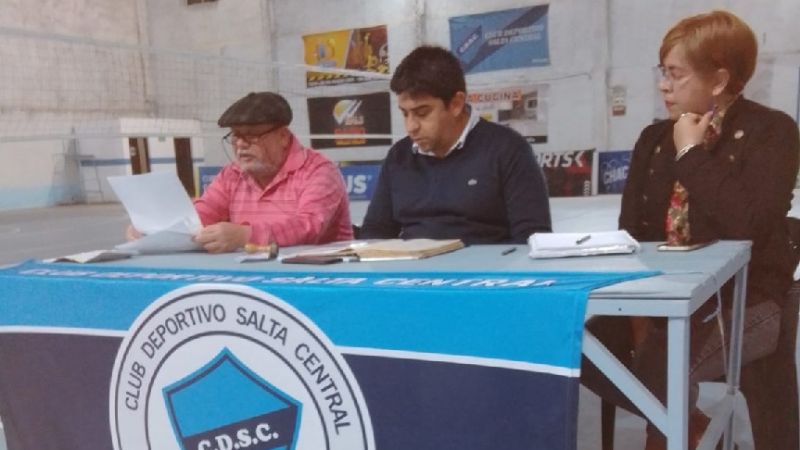 Nicolás Salcedo preside el Club Salta Central