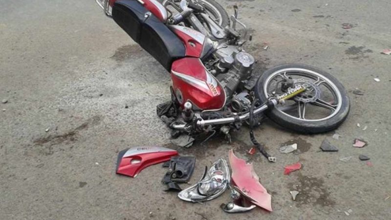 En Valle Viejo dos motociclistas resultaron heridos