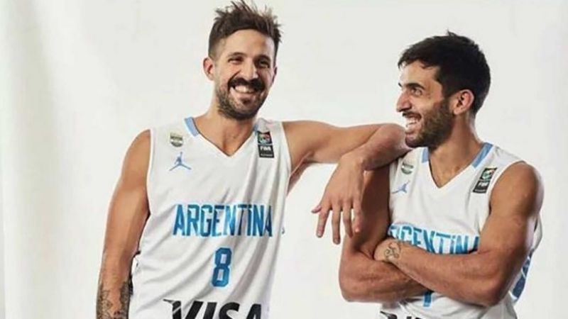 Campazzo y Laprovíttola en Campus de básquet