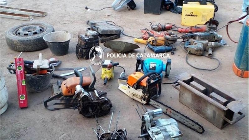 Esclarecieron robos en Los Altos