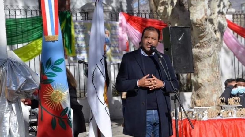 El Intendente de Santa María acompañó a la Comunidad Educativa del JIN 17