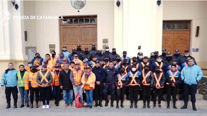 Capacitaron sobre Seguridad Vial a personal de Guardia Urbana, Tránsito Municipal y personal policial