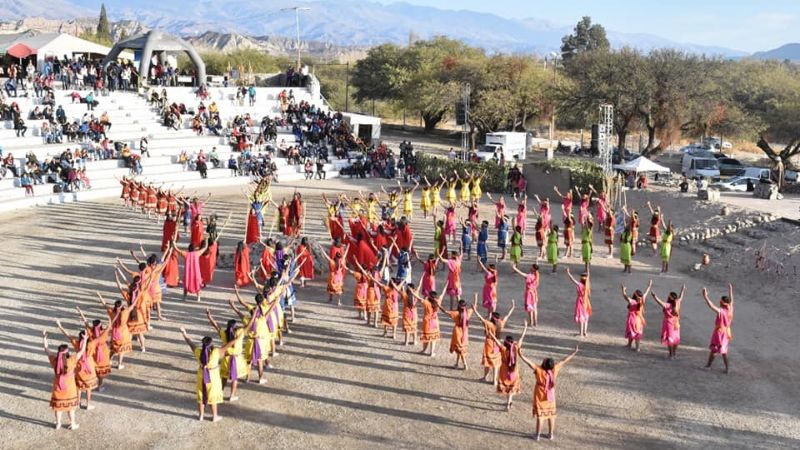Celebraron la fiesta del Inti Raymi en Santa María