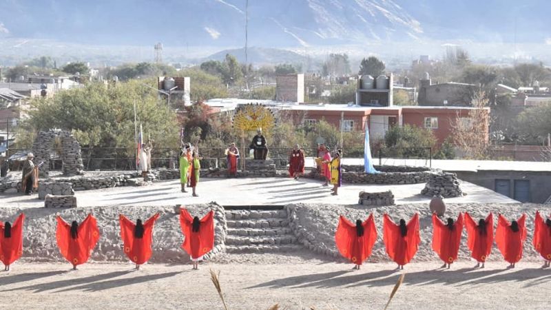 Celebraron la fiesta del Inti Raymi en Santa María