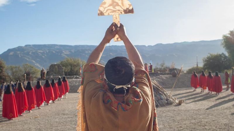 Celebraron la fiesta del Inti Raymi en Santa María