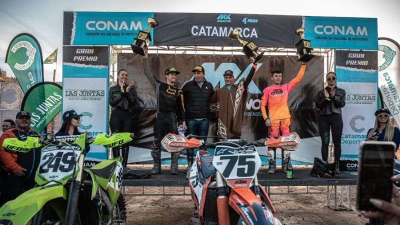 Exitoso paso del Argentino de Motocross en Campanas del Rosario