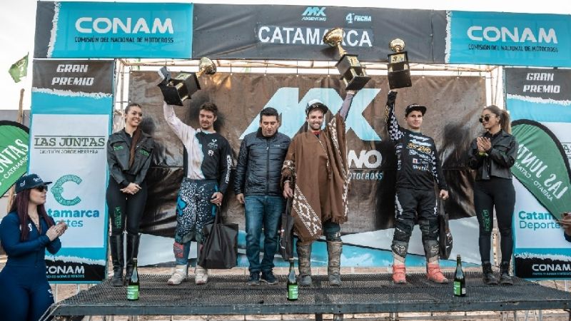 Exitoso paso del Argentino de Motocross en Campanas del Rosario
