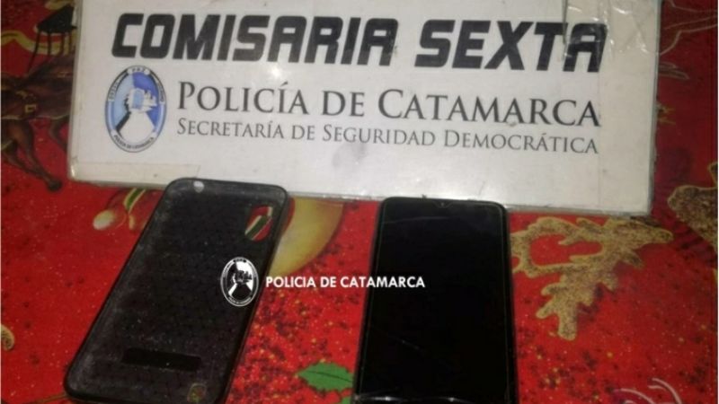 Aprehenden a un joven y recuperan un celular sustraído