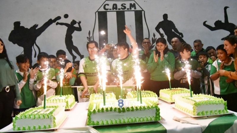 Celebración con reconocimiento para San Martín del Bañado